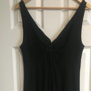 LOFT black v-neck dress